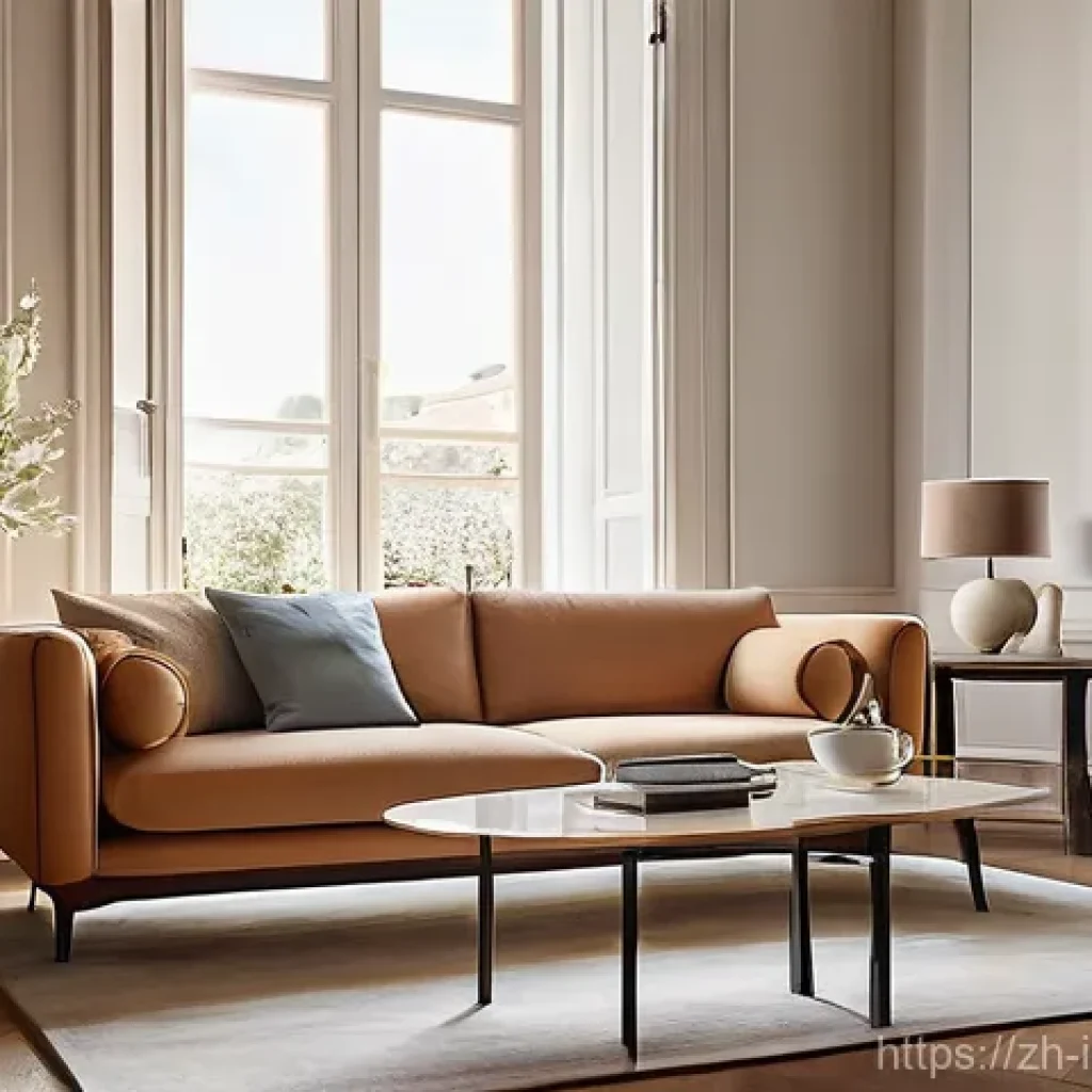 공업디자인과 이탈리아 디자인 - **Prompt 1: A Serene and Stylish Italian Living Space**
"A cozy and elegantly designed modern li...